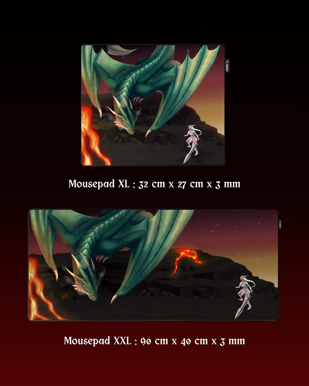 Tapis de souris 2 formats P43